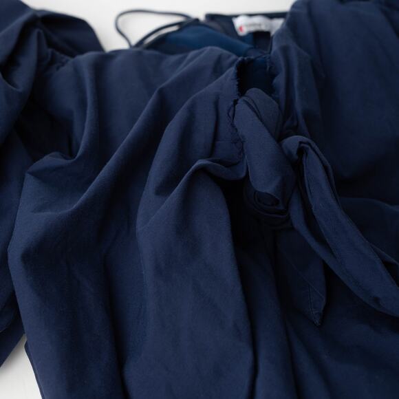 CAROLINE CONSTAS Reyna Navy Dress - Size XS - Picture 7 of 9